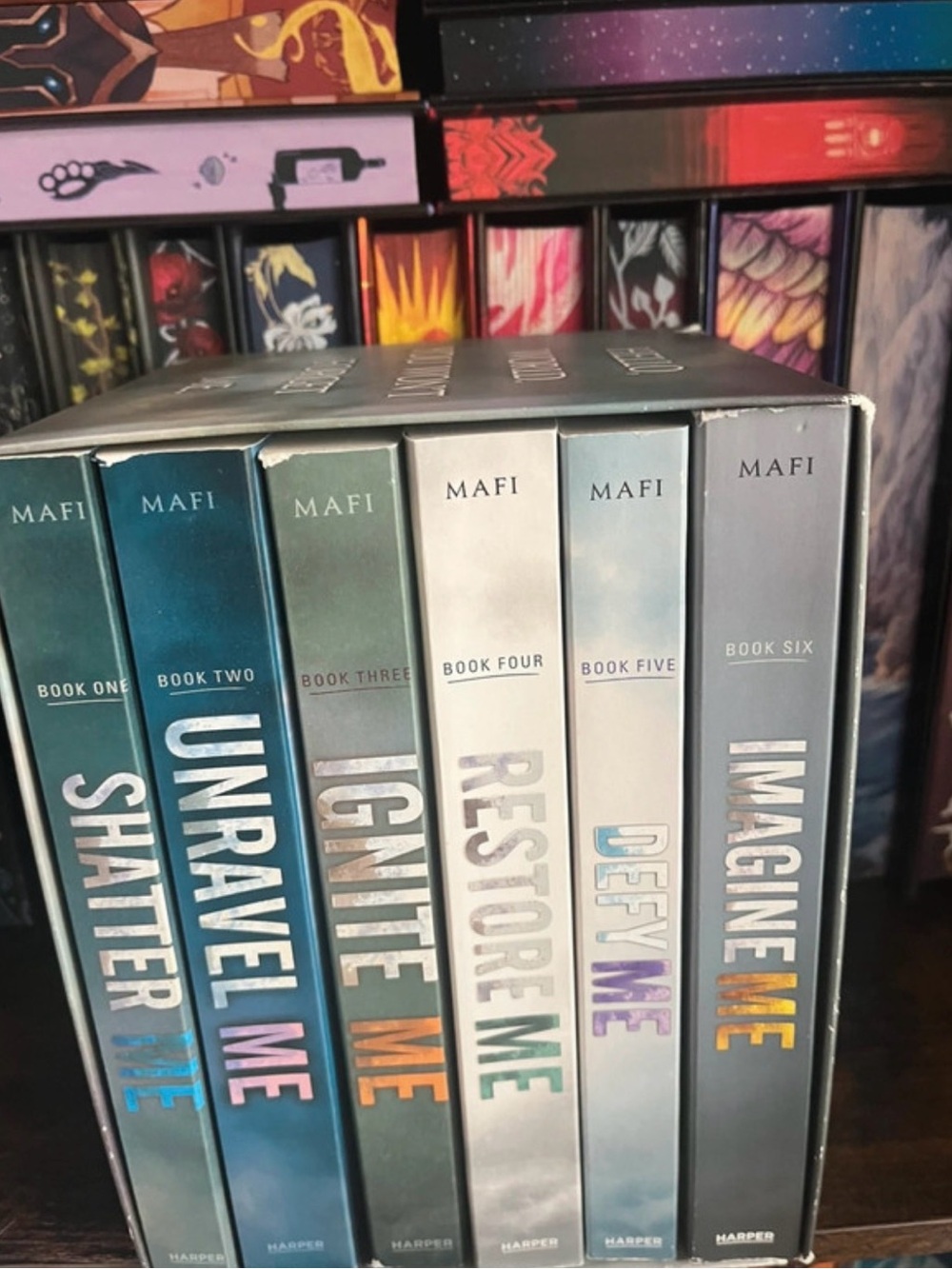 shatter me  series 6 book set